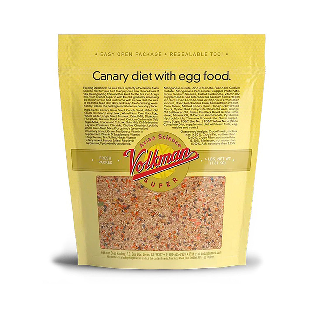Volkman Avian Science Super Canary - 4lb