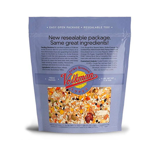 Volkman Avian Science Super Hookbill - 4lb