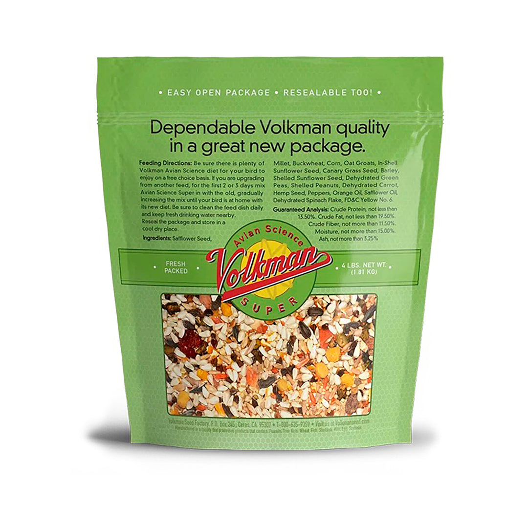 Volkman Avian Science Super Parrotlet - 4lb