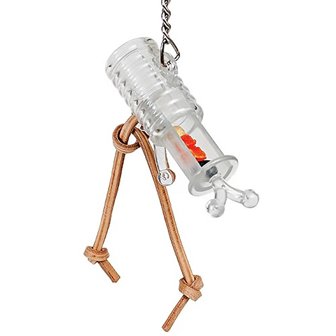 Caitec Creative Foraging Systems Barrel of Fun - Interactive Puzzle Treat Dispenser Bird Toy