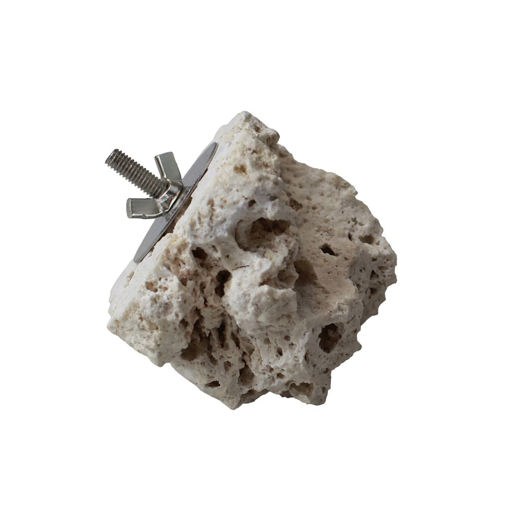 A&E Cage Company Beak Buffer Beak Conditioning Stone - Mineral Chew for Parrots #AE01983