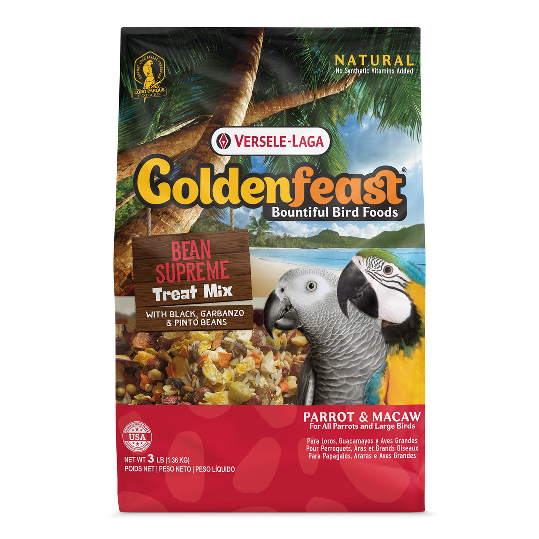 Goldenfeast Bean Supreme Treat Mix Parrot & Macaw - 3lb