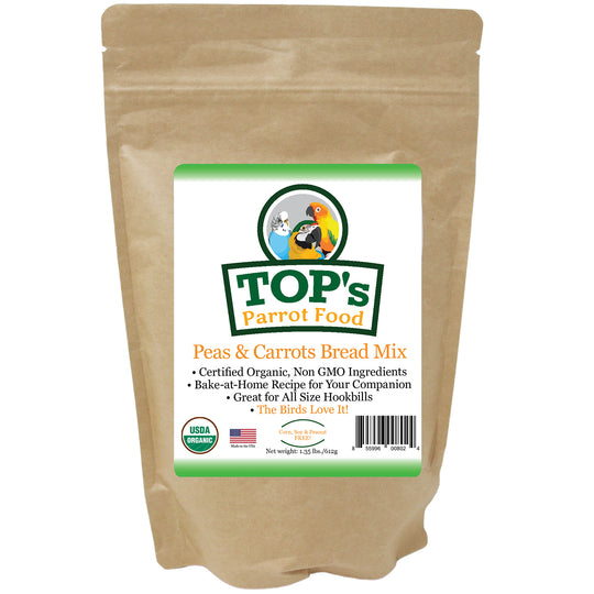 TOP'S Premium Birdie Bread Mix Peas & Carrots - 1.35lb