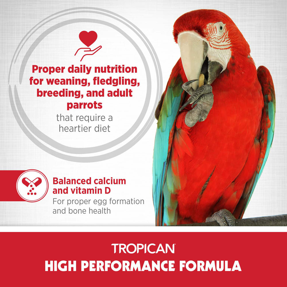Hagen HARI Tropican High Performance Formula for Parrots Sticks - 3.3lb