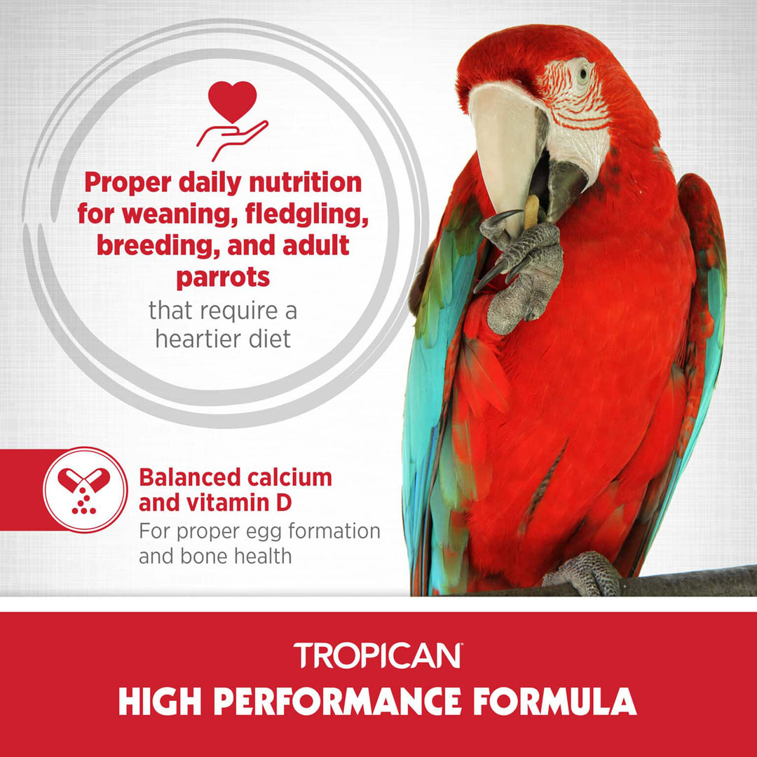 Hagen HARI Tropican High Performance Formula for Parrots Sticks - 3.3lb