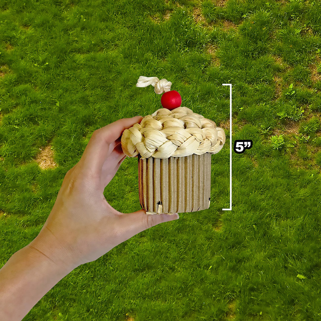 Exotic Nutrition Natural Celebration Cupcake - Chew Bird Toy