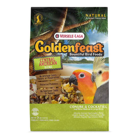 Goldenfeast Central American Blend Conure & Cockatiel - 3lb