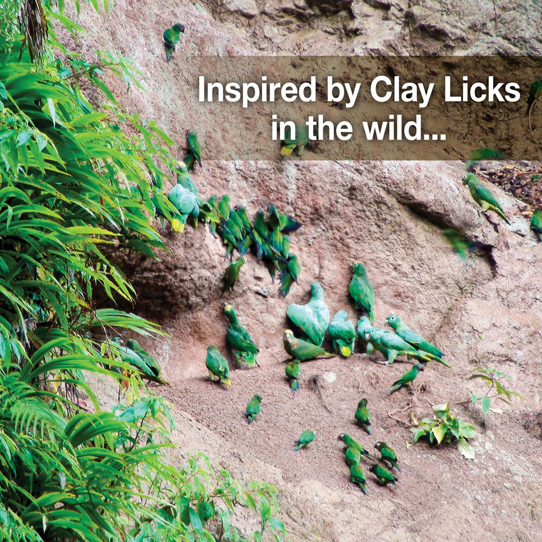 HARI Clay-Cal Calcium-Enriched Bentonite Clay Supplement for Birds - 1.27lb