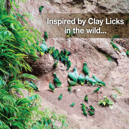 HARI Clay-Cal Calcium-Enriched Bentonite Clay Supplement for Birds - 1.27lb