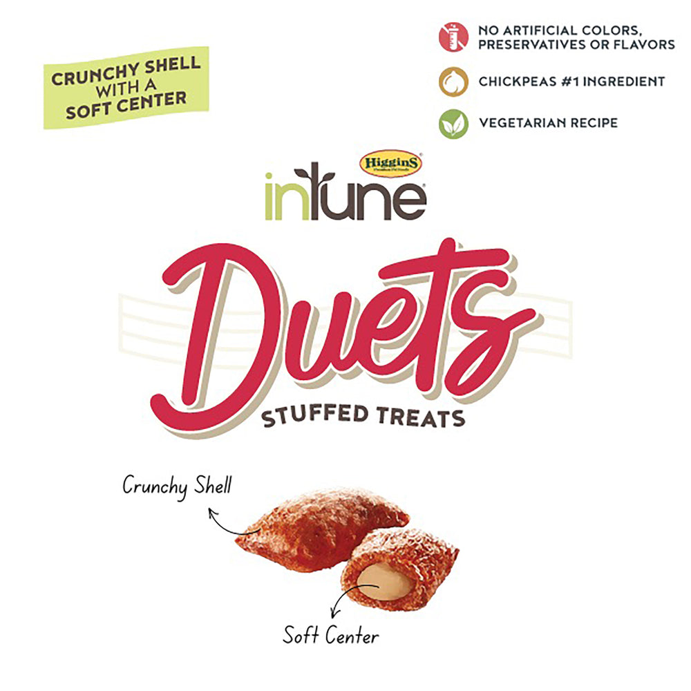 Higgins inTune Duets Stuffed Treats with Chickpeas & Apples - 3oz