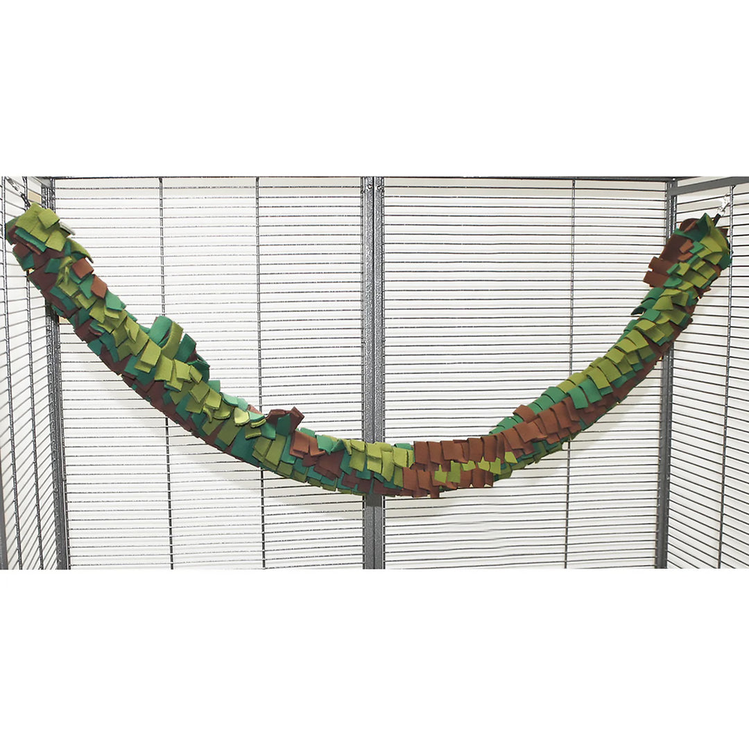 Exotic Nutrition Boa Fleece Climber Vine - Chew Bird Toy