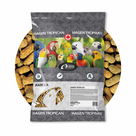 Hagen HARI Tropican Lifetime Formula for Parrots Sticks - 8lb