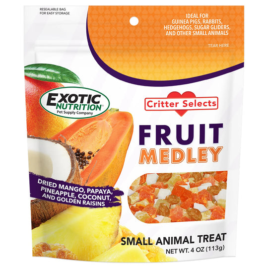 Exotic Nutrition Fruit Medley Treat - 4oz