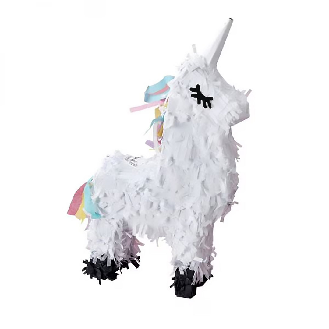 A&E Cage Company Happy Beaks Mini Unicorn Piñata - Foraging & Chew Bird Toy #HB01501
