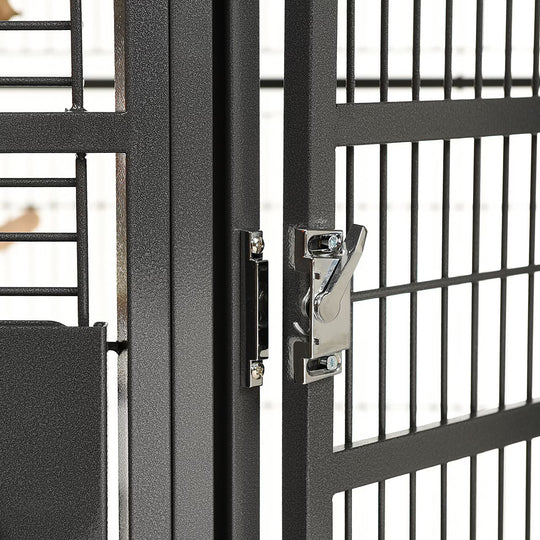 A&E Cage Company Play Top HQ Cage Black - 32” x 23” - Small Parrot Enclosure #8003223 HQ Black