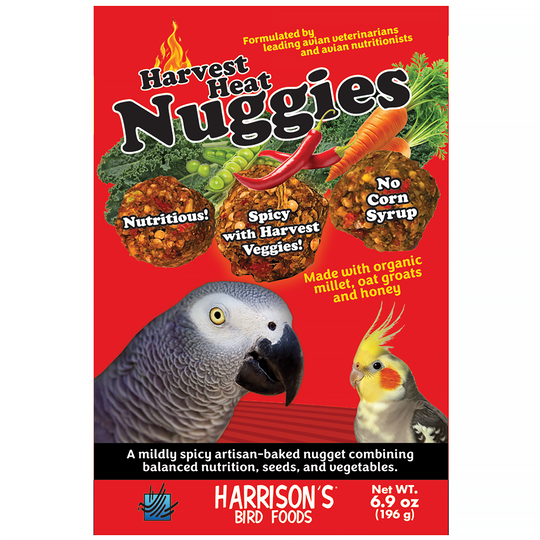 Harrison's Bird Foods Harvest Heat Nuggies - 6.9oz