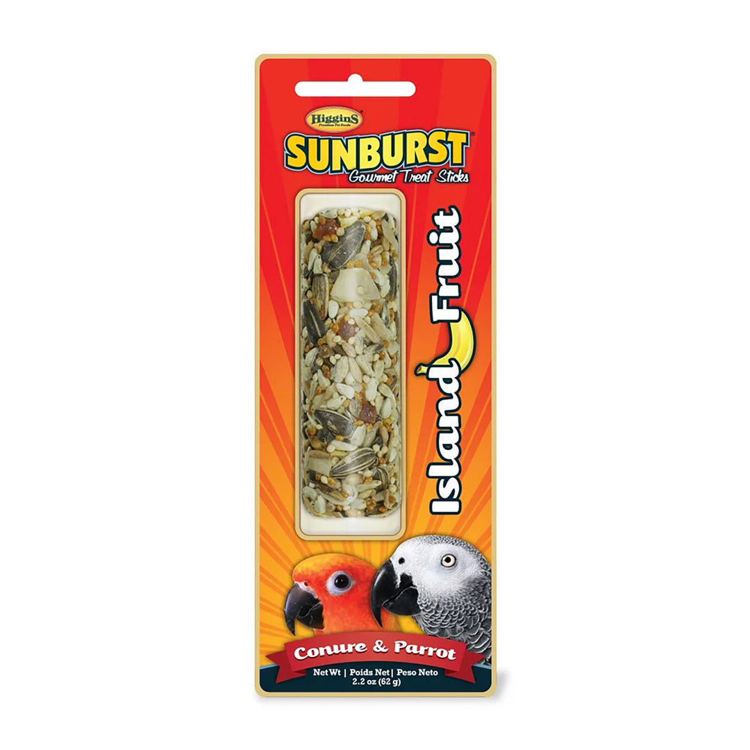 Higgins Sunburst Gourmet Treat Stick Island Fruit - 2.2oz
