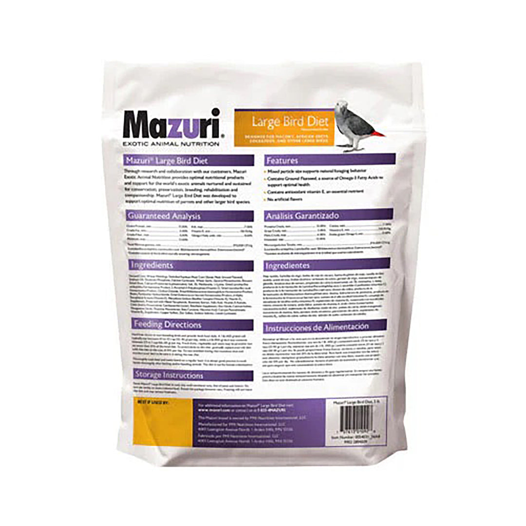 Mazuri Large Bird Diet - 3lb