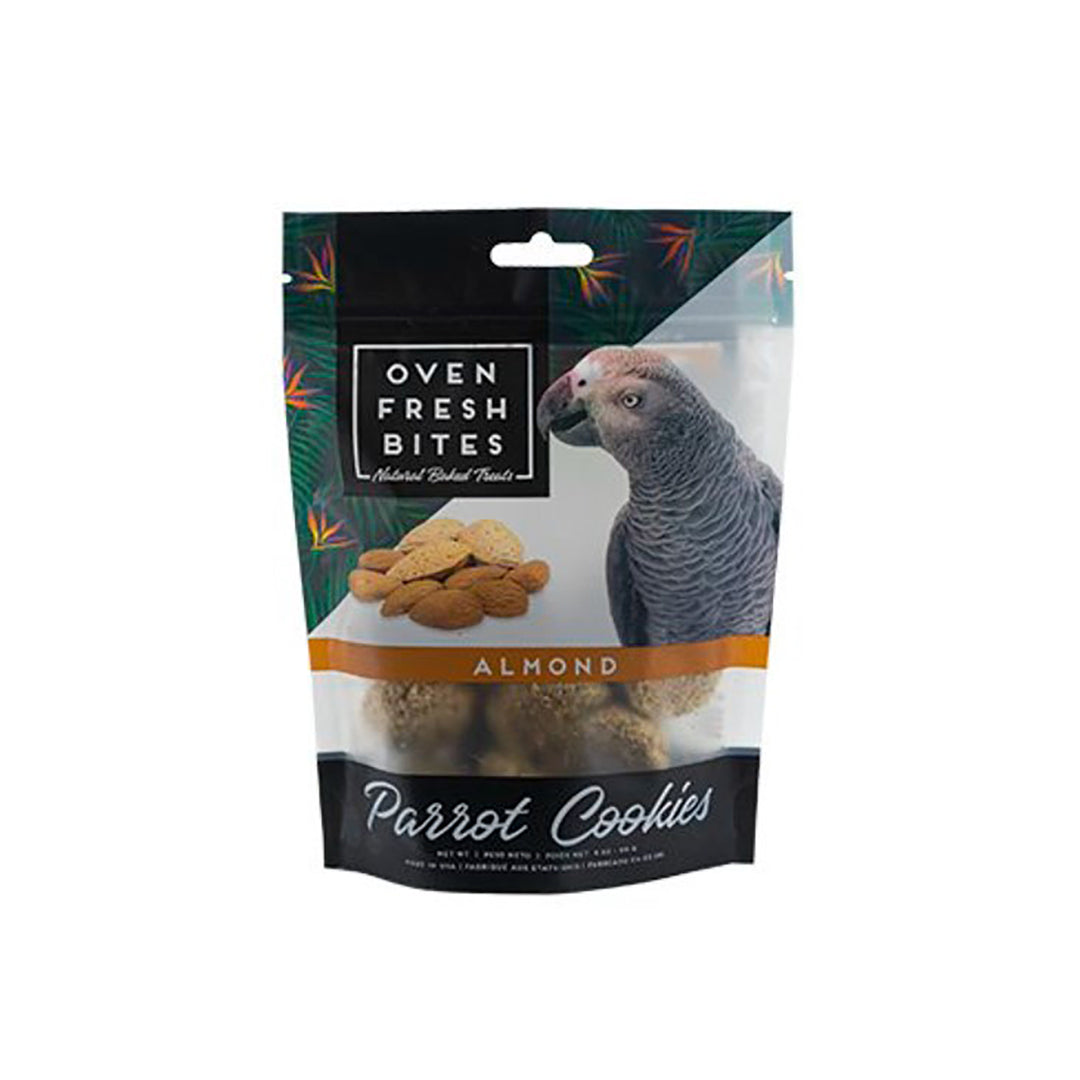 Caitec Oven Fresh Bites Parrot Cookies Almond - 4oz