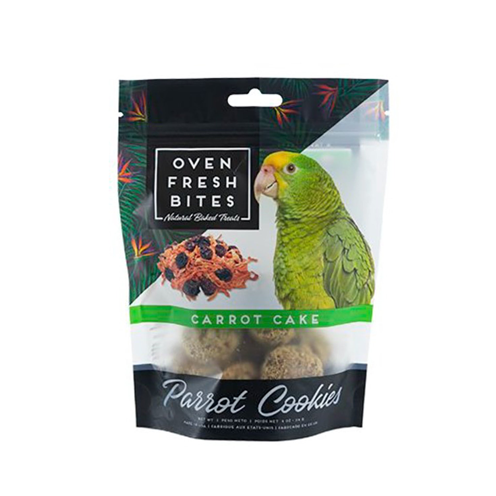 Caitec Oven Fresh Bites Parrot Cookies Carrot Cake - 4oz – Parrot