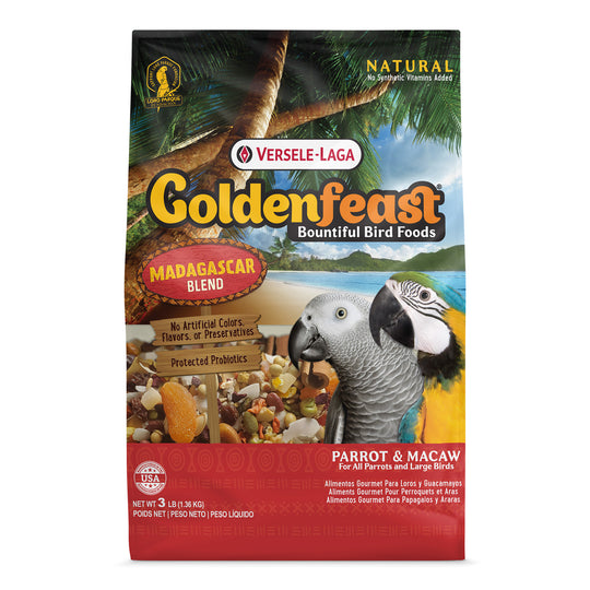Goldenfeast Madagascar Blend Parrot & Macaw - 3lb