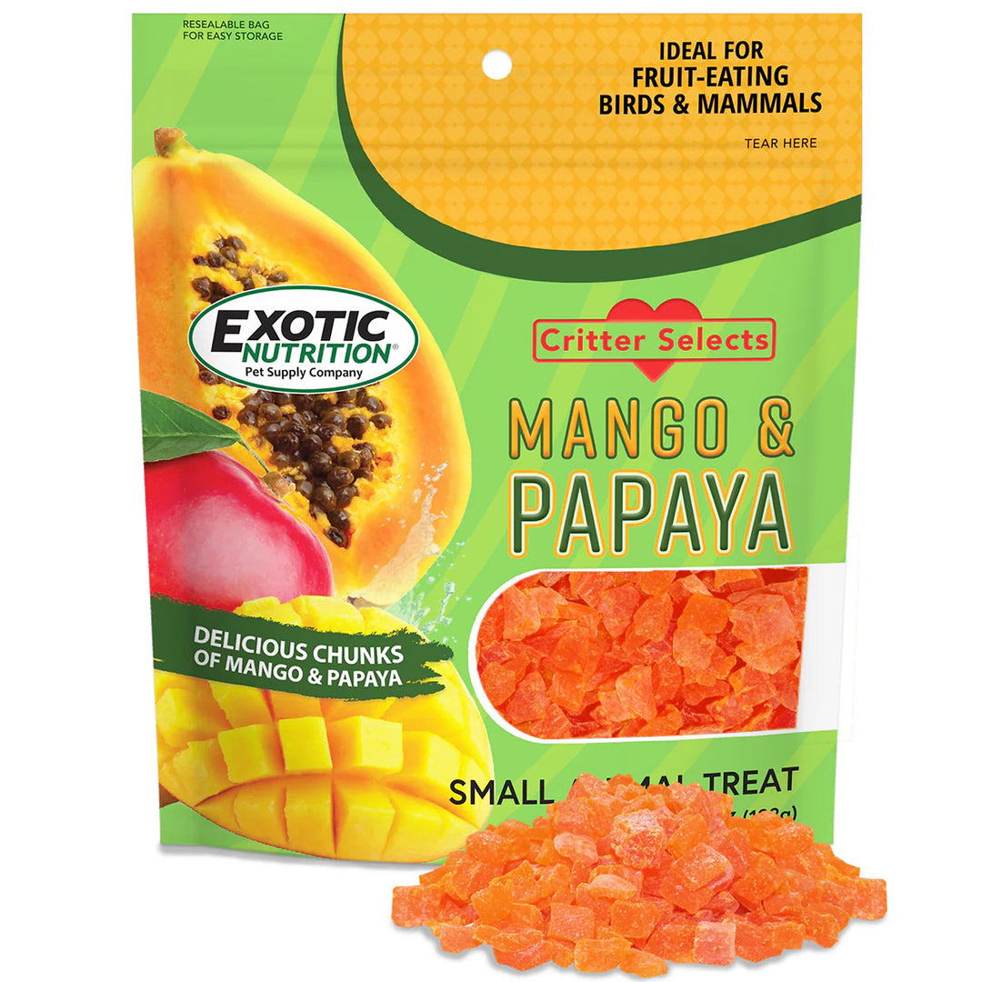 Exotic Nutrition Mango & Papaya Treat - 4.5oz