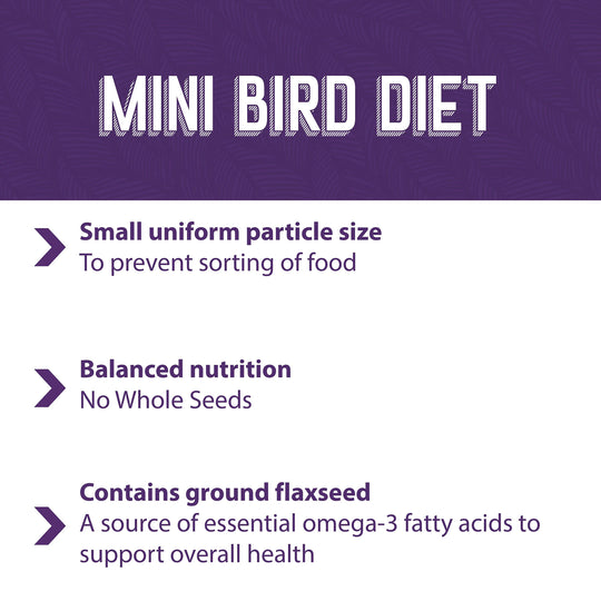 Mazuri Mini Bird Diet - 2lb