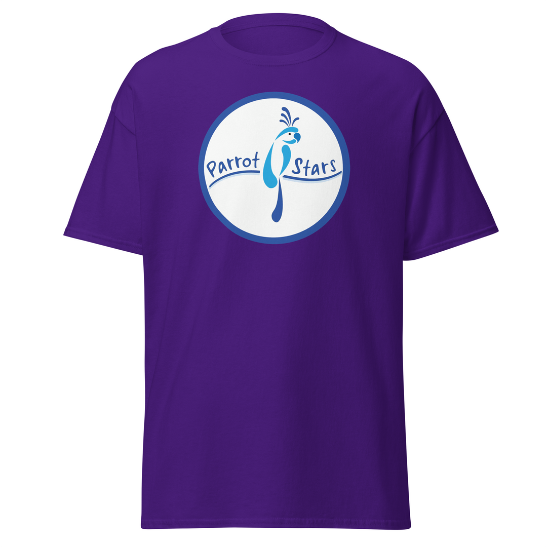 Parrot Stars T-Shirt - Royal Purple