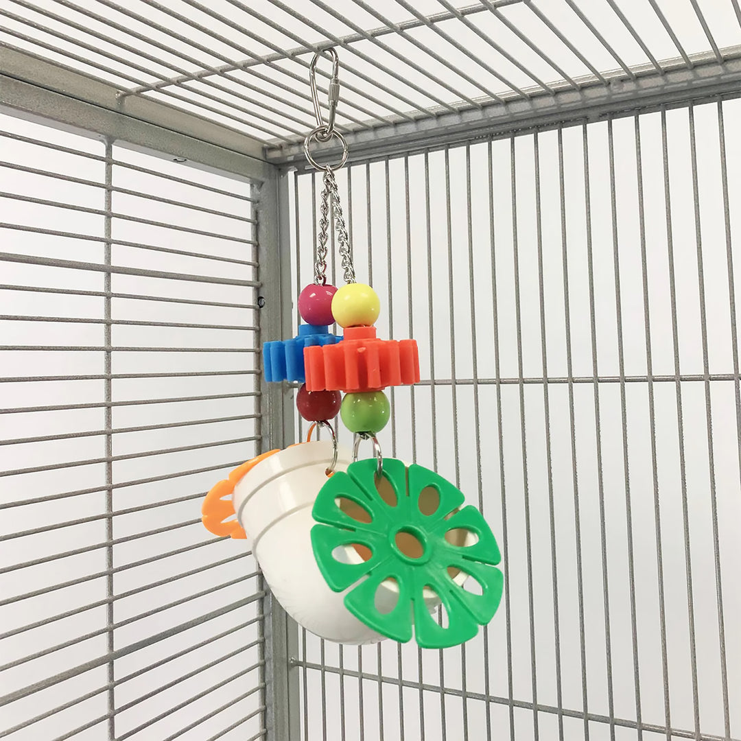Exotic Nutrition PVC Forager - Interactive Treat Dispenser Bird Toy