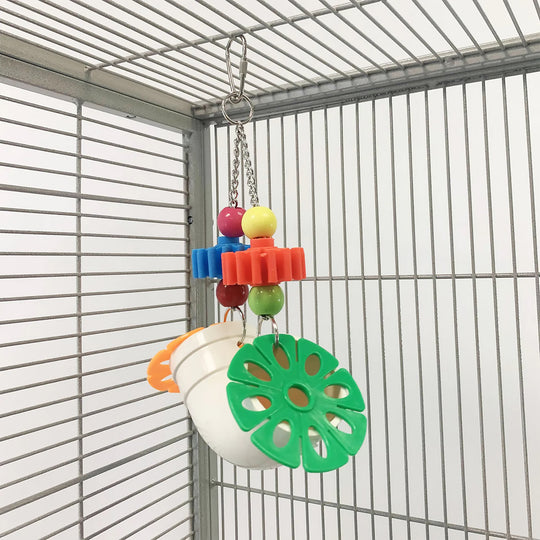 Exotic Nutrition PVC Forager - Interactive Treat Dispenser Bird Toy