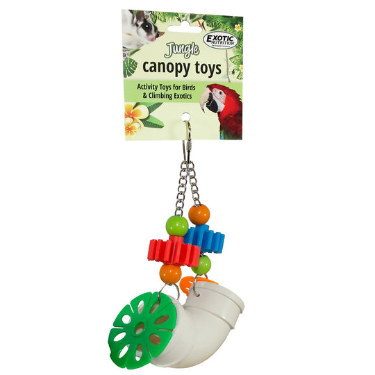 Exotic Nutrition PVC Forager - Interactive Treat Dispenser Bird Toy