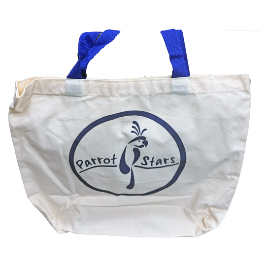 Parrot Stars 100% Cotton Tote Bag