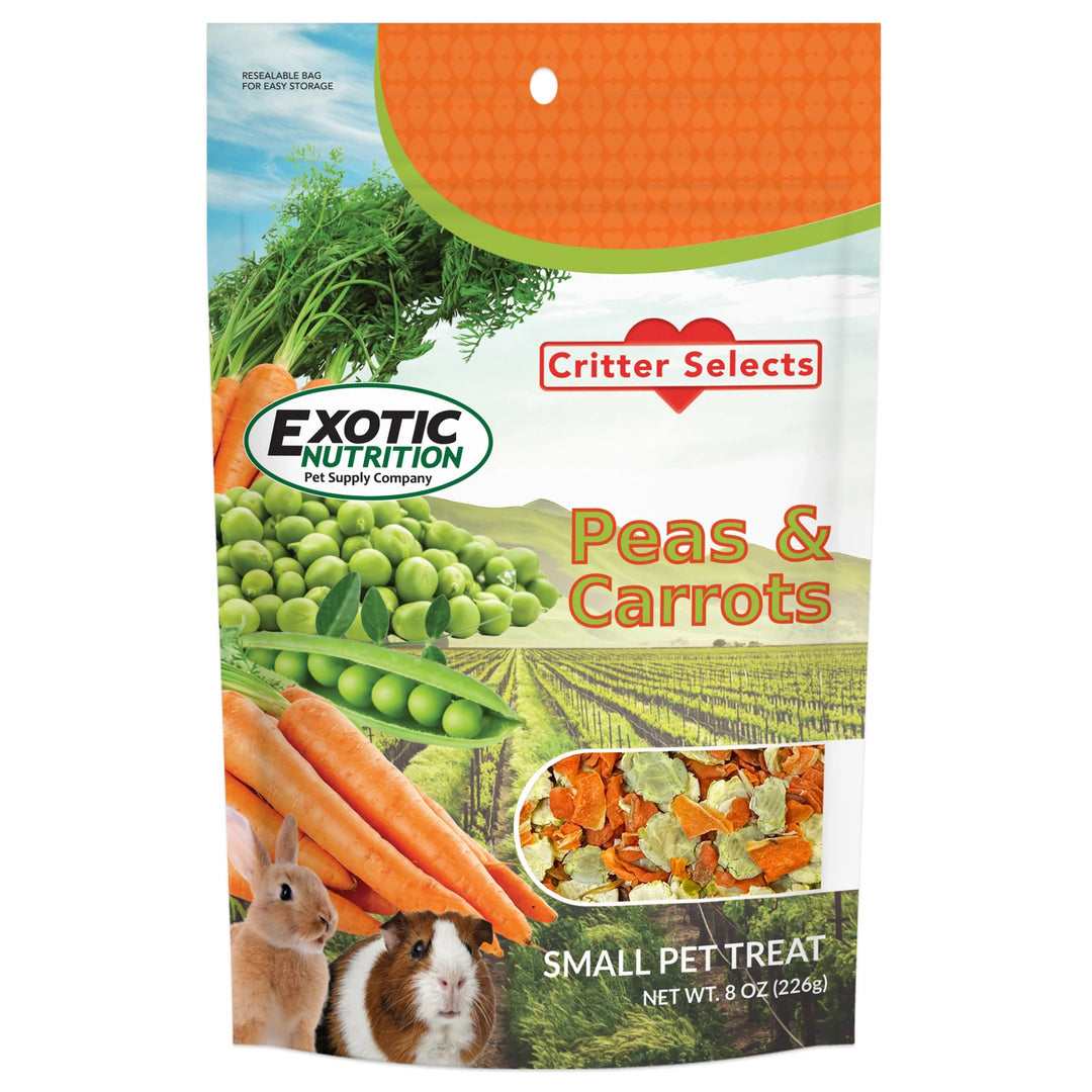 Exotic Nutrition Peas & Carrots - 8oz