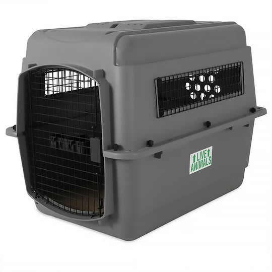 Petmate Sky Kennel Medium - 32" x 23" - IATA Compliant Hard-Sided Bird Travel Carrier