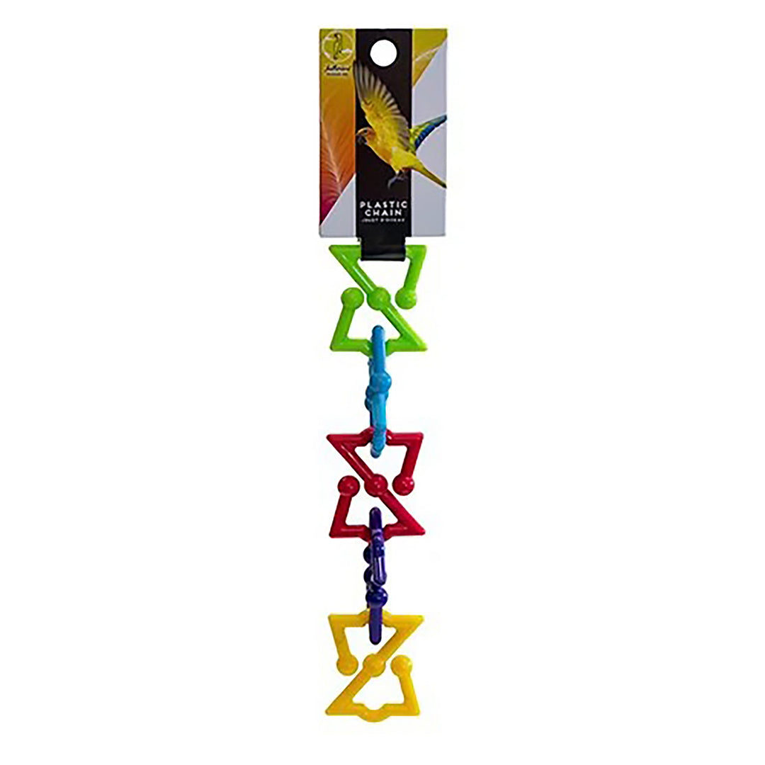 Caitec Featherland Paradise Plastic Linking Chain Small - Chew Bird Toy