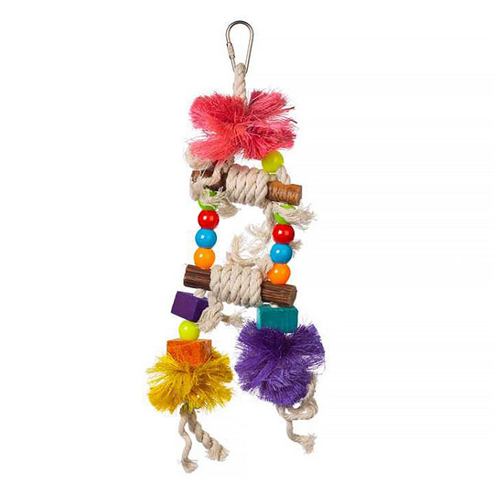 Prevue Pet Products Tropical Teasers Blue Hawaii Bird Toy - Chew Parrot Toy #62181