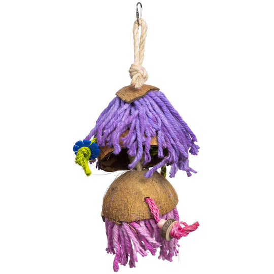 Prevue Pet Products Playfuls Car Wash Bird Toy - Shred & Chew Parrot Toy #62521