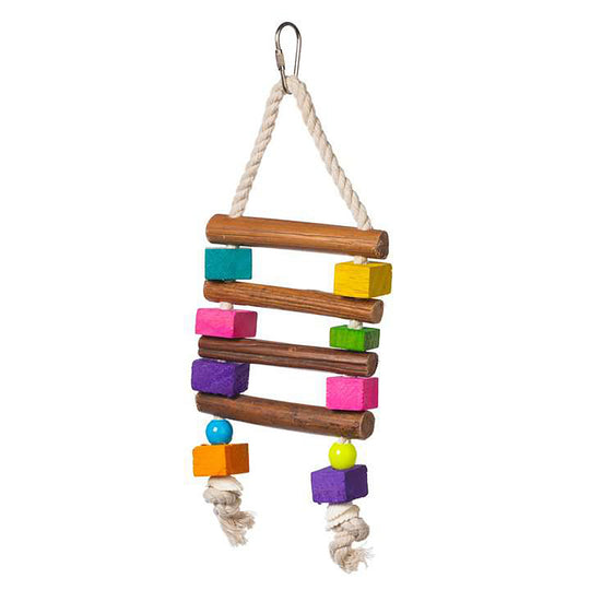 Prevue Pet Products Bodacious Bites Chow Bird Toy - Hard Chew Parrot Toy #60942
