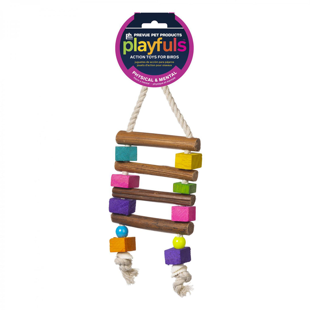 Prevue Pet Products Bodacious Bites Chow Bird Toy - Hard Chew Parrot Toy #60942