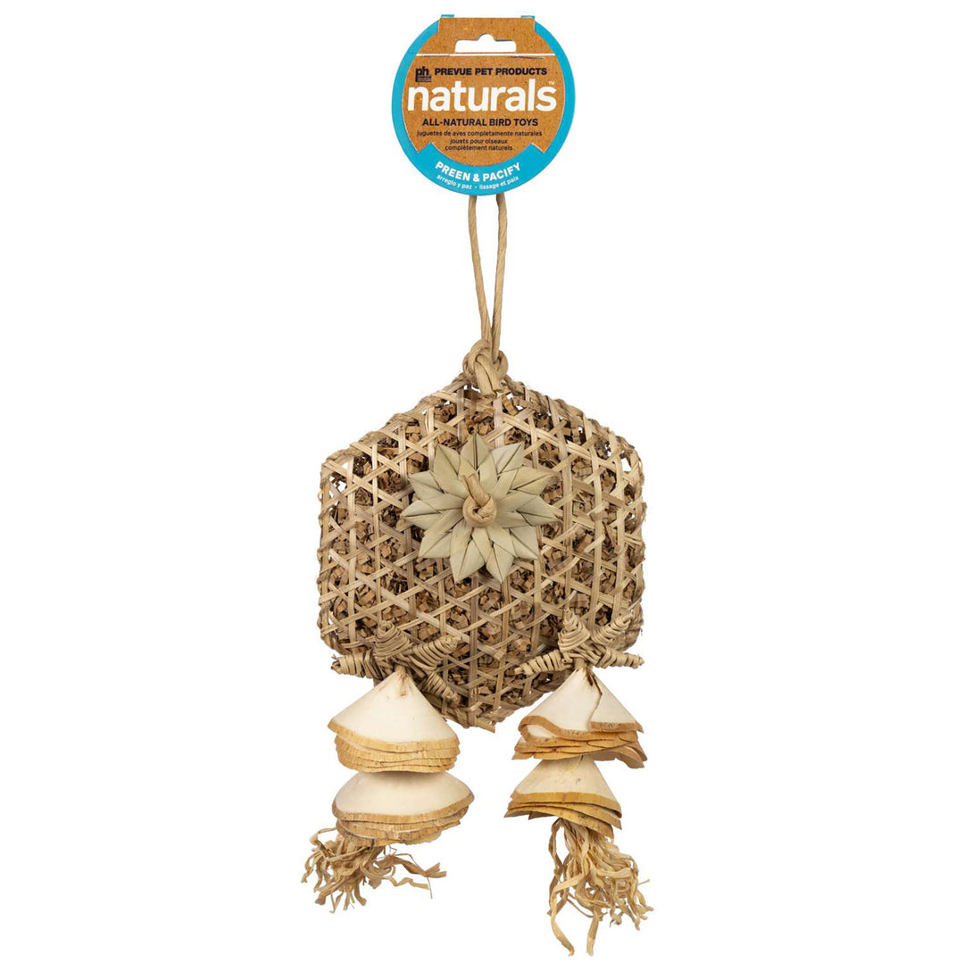Prevue Pet Products Naturals Dreamers Delight Bird Toy - Chew Parrot Toy #60265