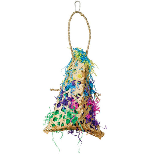 Prevue Pet Products Playfuls Fiesta Handbag Bird Toy - Shred & Foraging Parrot Toy #62604