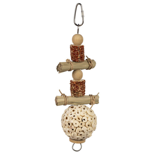 Prevue Pet Products Naturals Lunchin' Logs Bird Toy - Chew Parrot Toy #60262