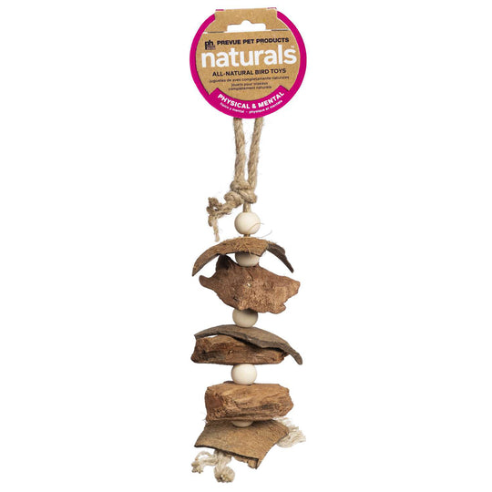 Prevue Pet Products Naturals Mangrove Bird Toy - Hard Chew Parrot Toy #62805