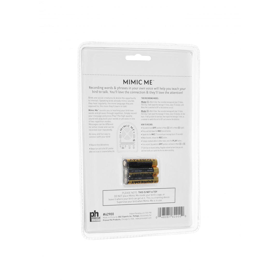 Prevue Pet Products Mimic Me Voice-Recording Unit #62900