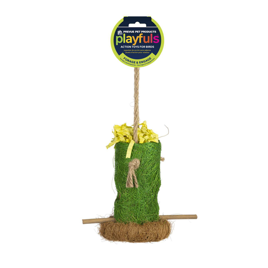 Prevue Pet Products Playfuls Shreddable Shack Bird Toy - Chew & Foraging Parrot Toy #62408