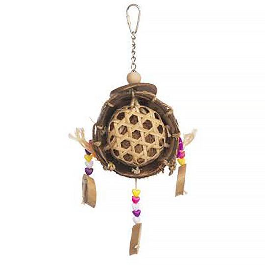 Prevue Pet Products Playfuls Thread Catcher Bird Toy - Shred & Foraging Parrot Toy #62514