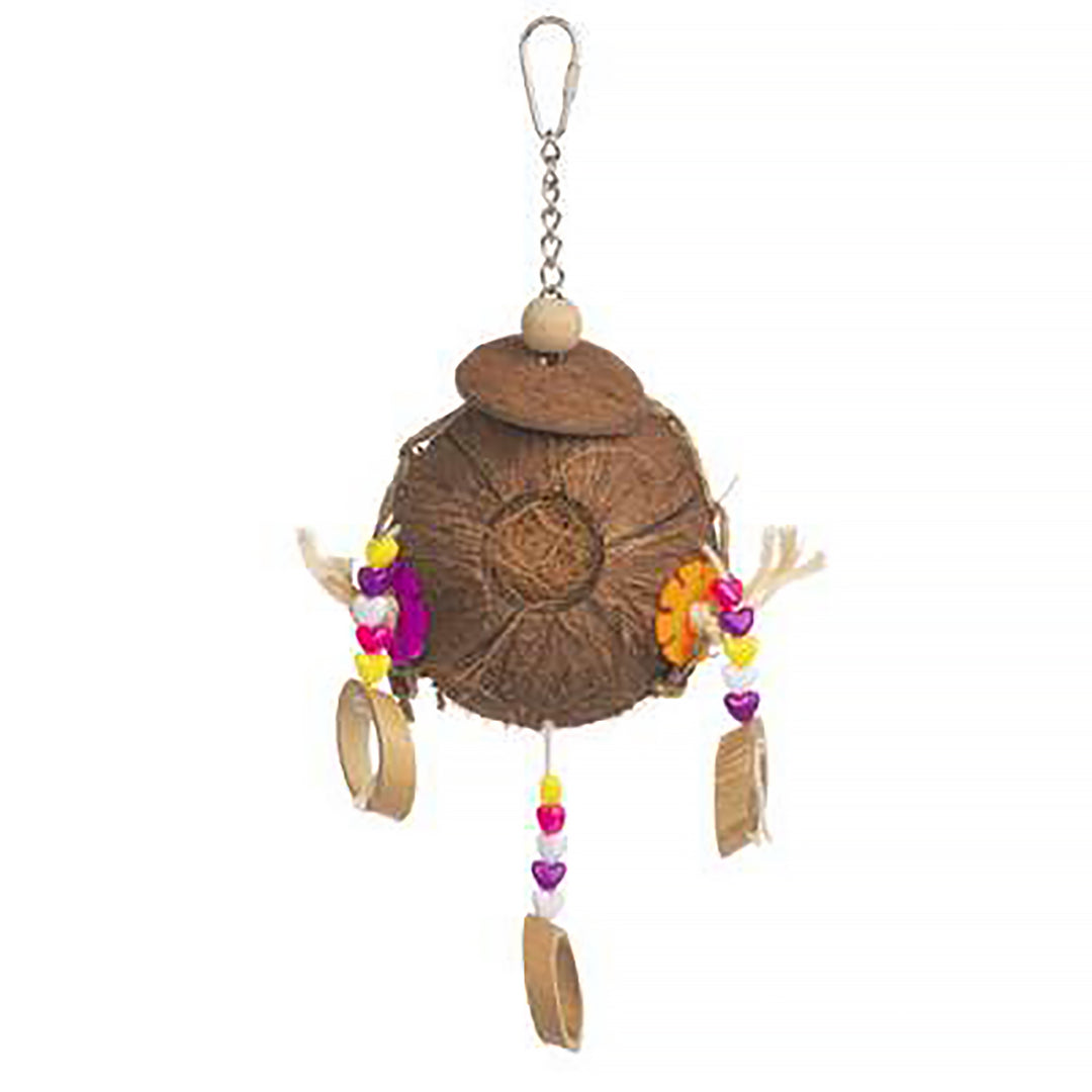 Prevue Pet Products Playfuls Thread Catcher Bird Toy - Shred & Foraging Parrot Toy #62514