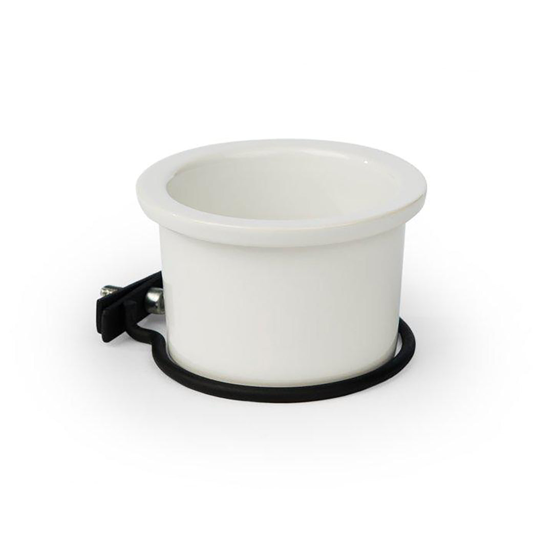 Prevue Pet Products 8oz Ceramic Crock with Bolt-on Mount - Spare Food Dish #6400