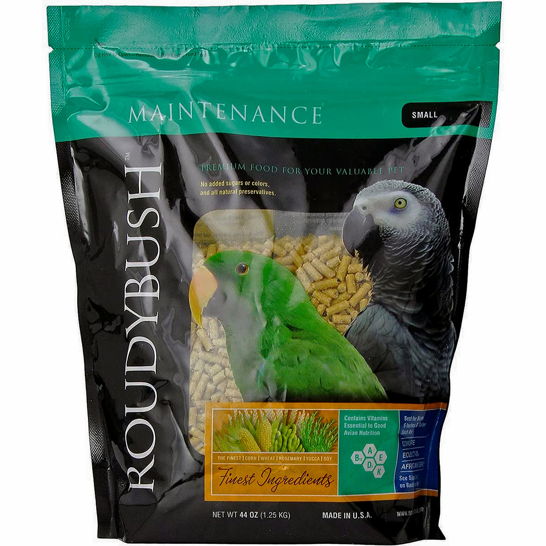 Higgins Roudybush Daily Maintenance Bird Food Small - Parrot Pellet Diet 2.75 lbs
