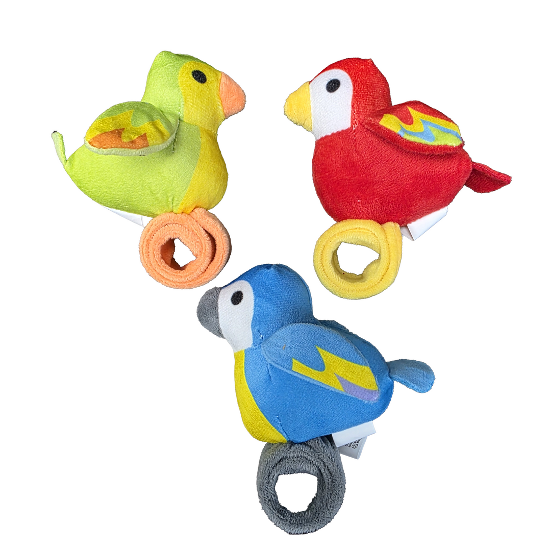 Parrot Plush Slap Bracelet